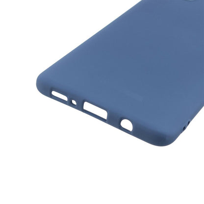 Hülle für Samsung Galaxy A32 4G Handyhülle Silikon Case Cover Bumper Matt Blau